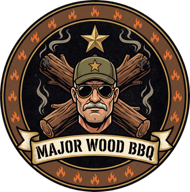 Major Wood BBQ crest