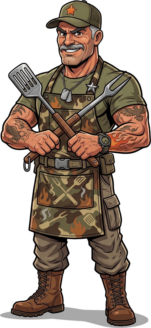 Major Wood — the pit commander